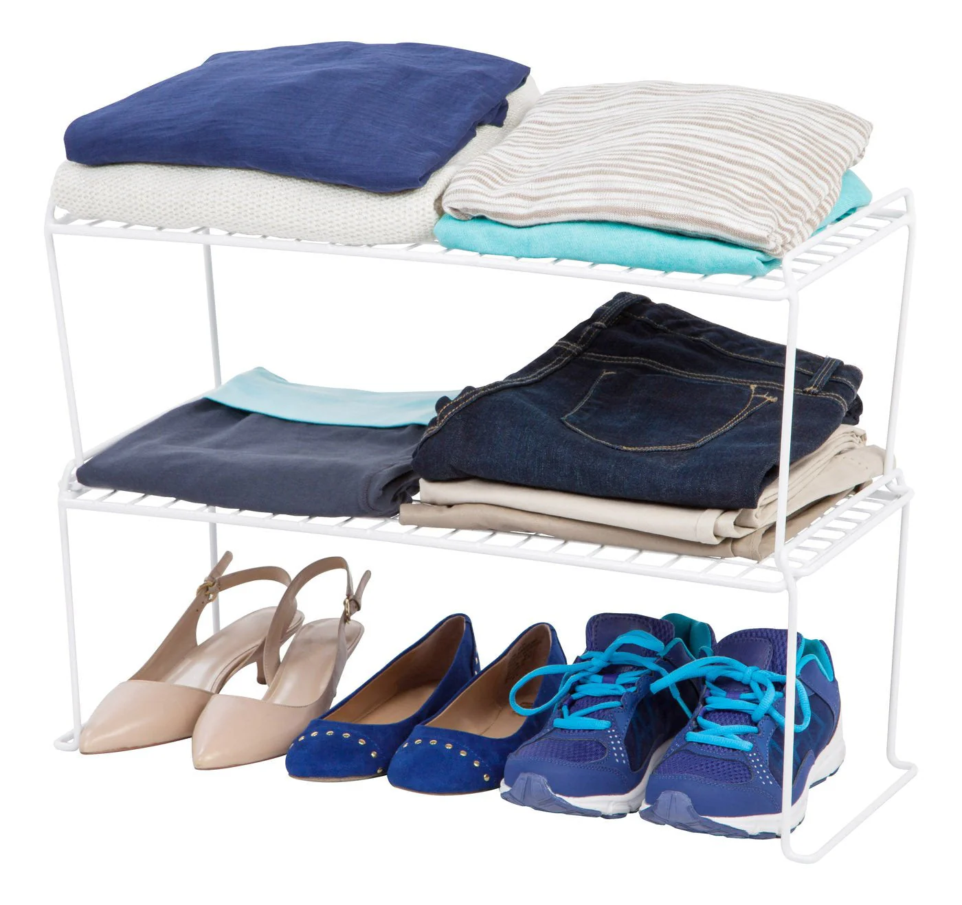 Wire Stacking Shelf - Medium Long - Image 6
