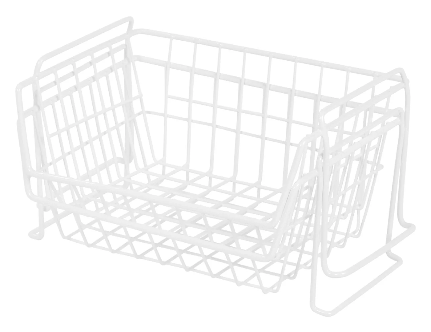 Wire Stacking Storage Basket - Small - Image 6