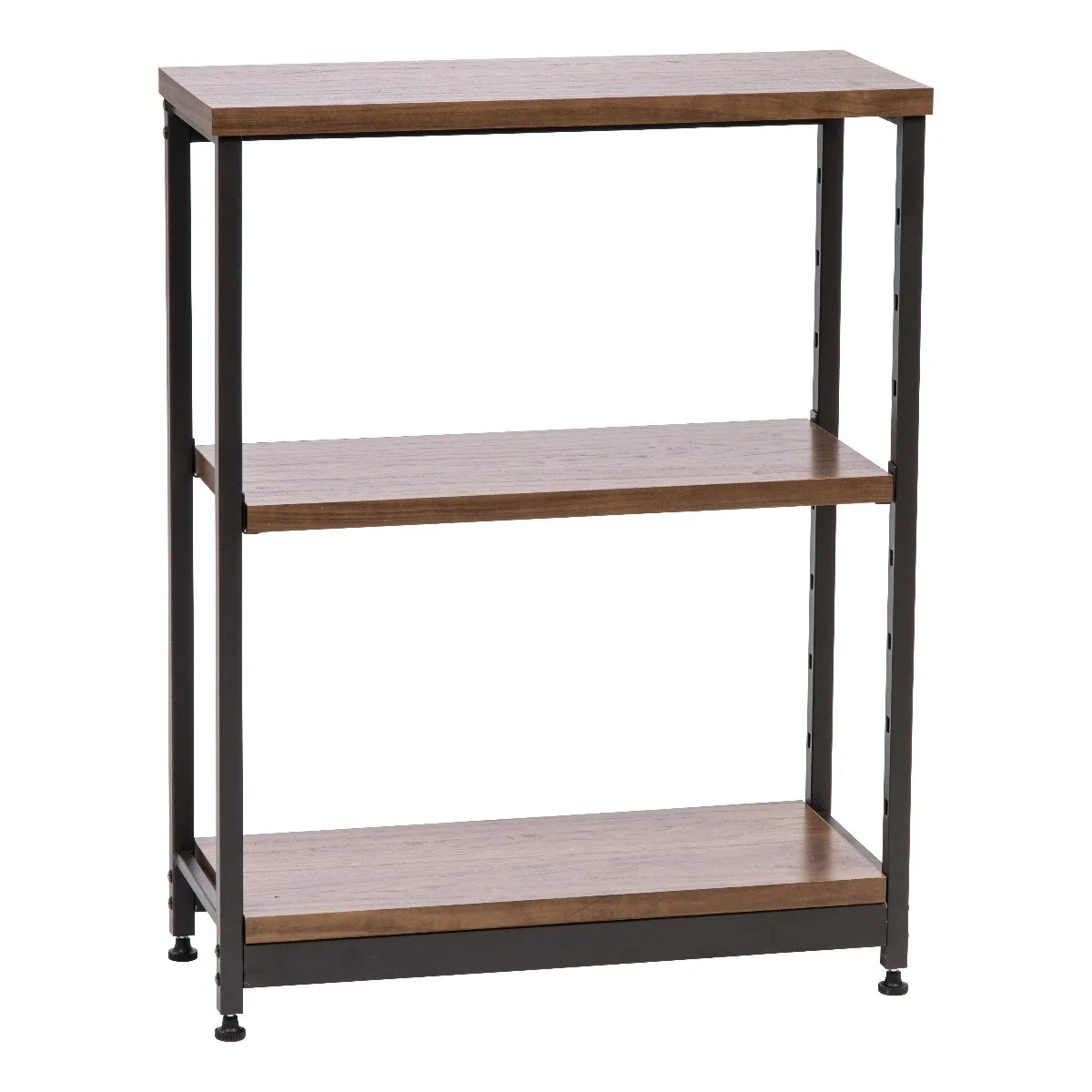 Wood and Metal Shelf - 3 Tier - Narrow - Image 3