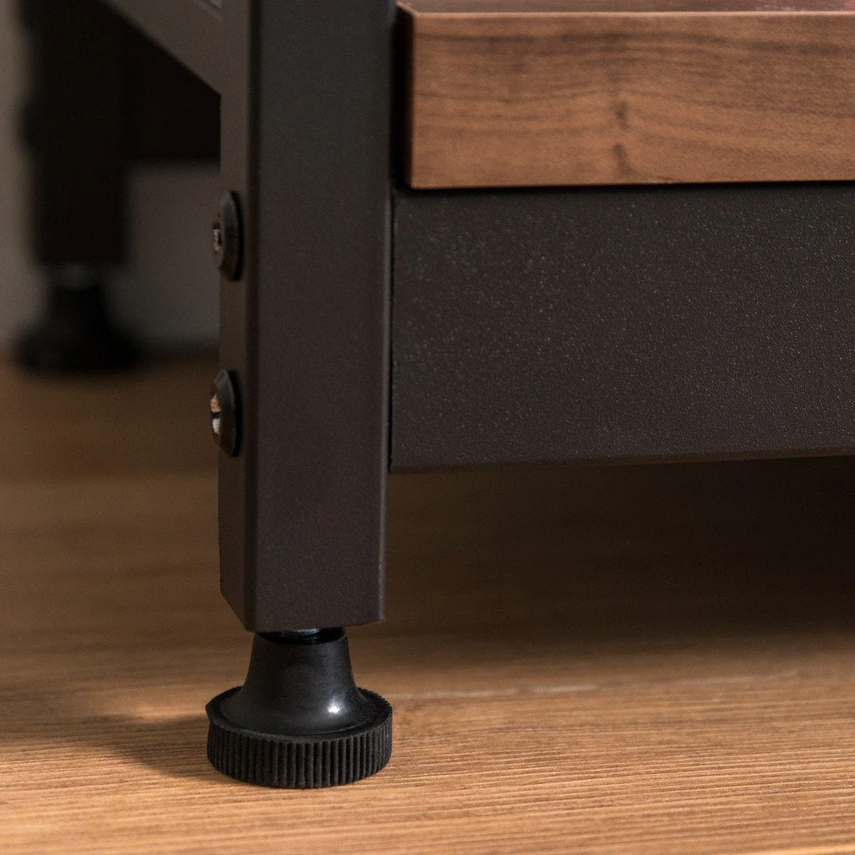Wood and Metal Shelf - 3 Tier - Narrow - Image 8