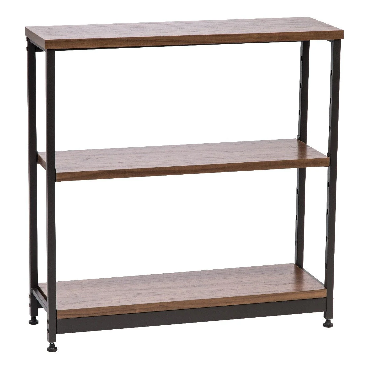Wood and Metal Shelf - 3 Tier - Wide - Image 2