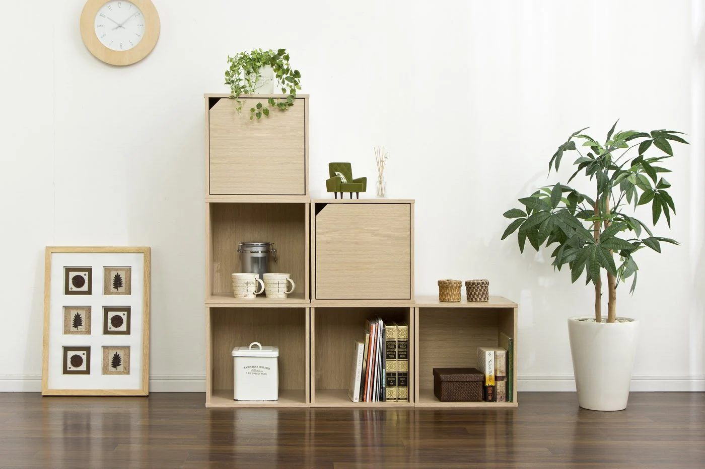 Wood Cube Box without Door - Image 14