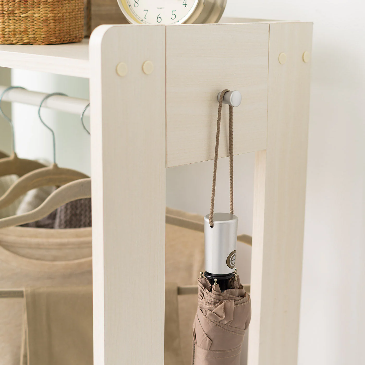 Wood Garment Rack - Compact - Image 12