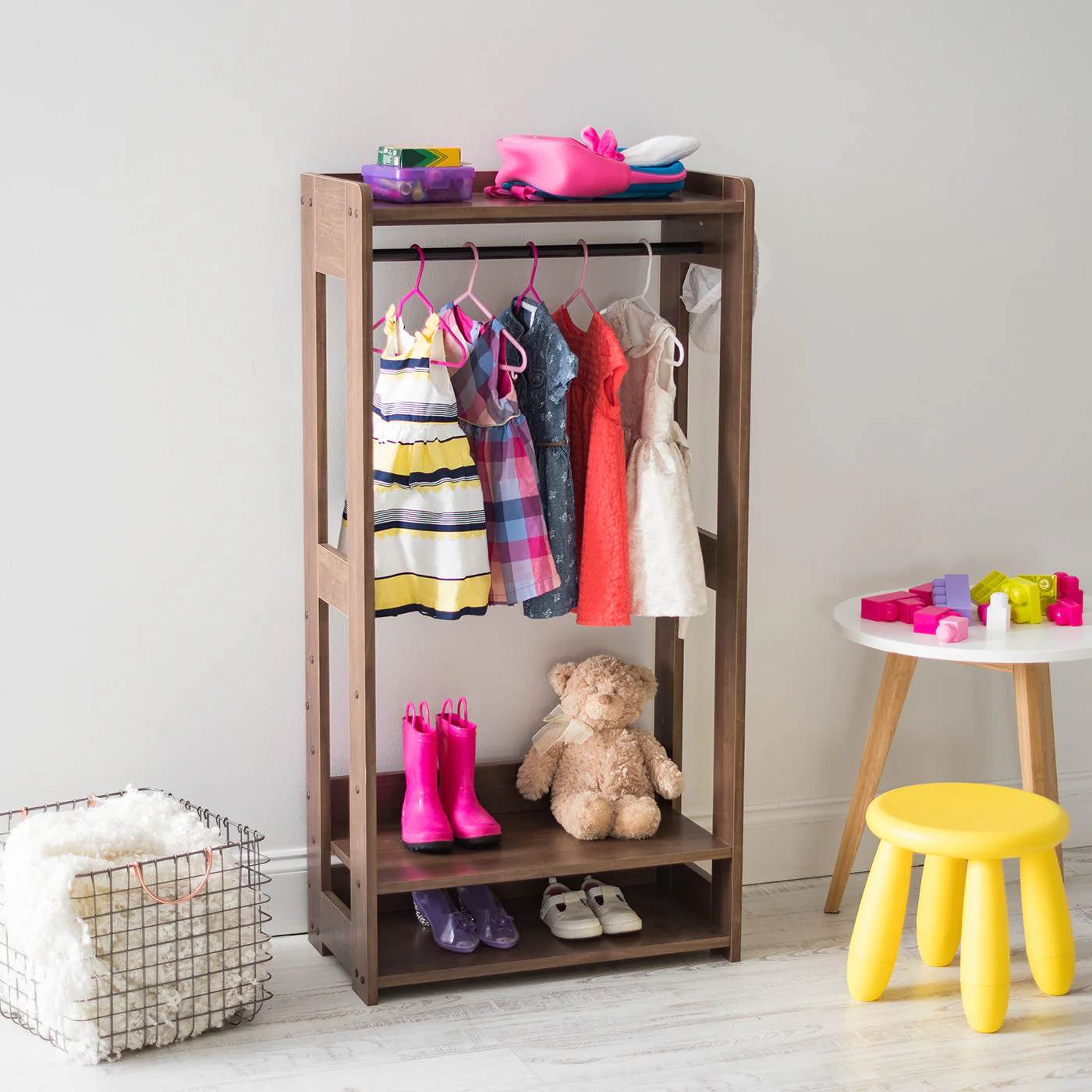 Wood Garment Rack - Compact - Image 4