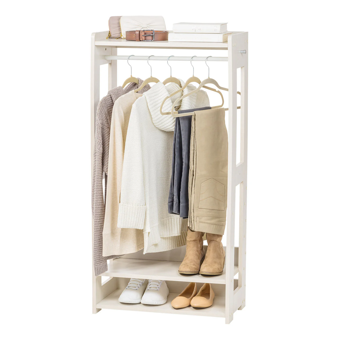 Wood Garment Rack - Compact - Image 8