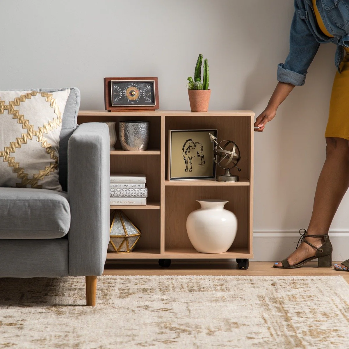Wood Rolling Storage - Wide - Image 4