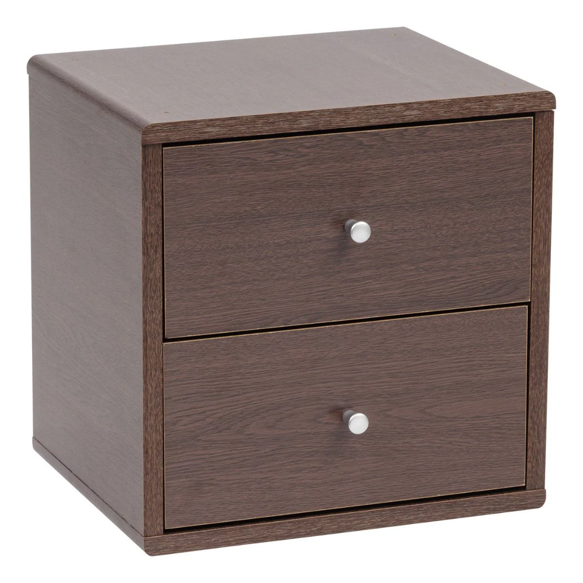 Wood Storage Cube - 2 Drawer - Image 3