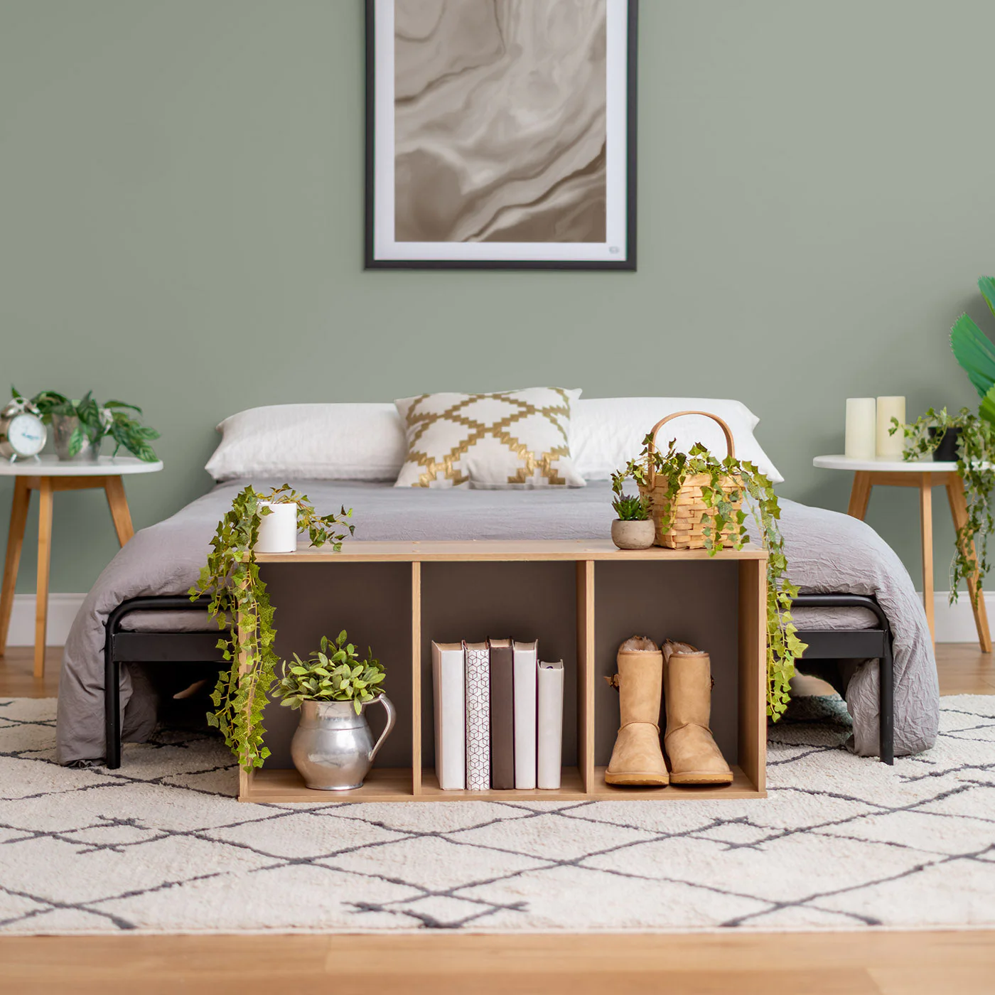 Wood Storage Shelf - 3 Tier - Image 4