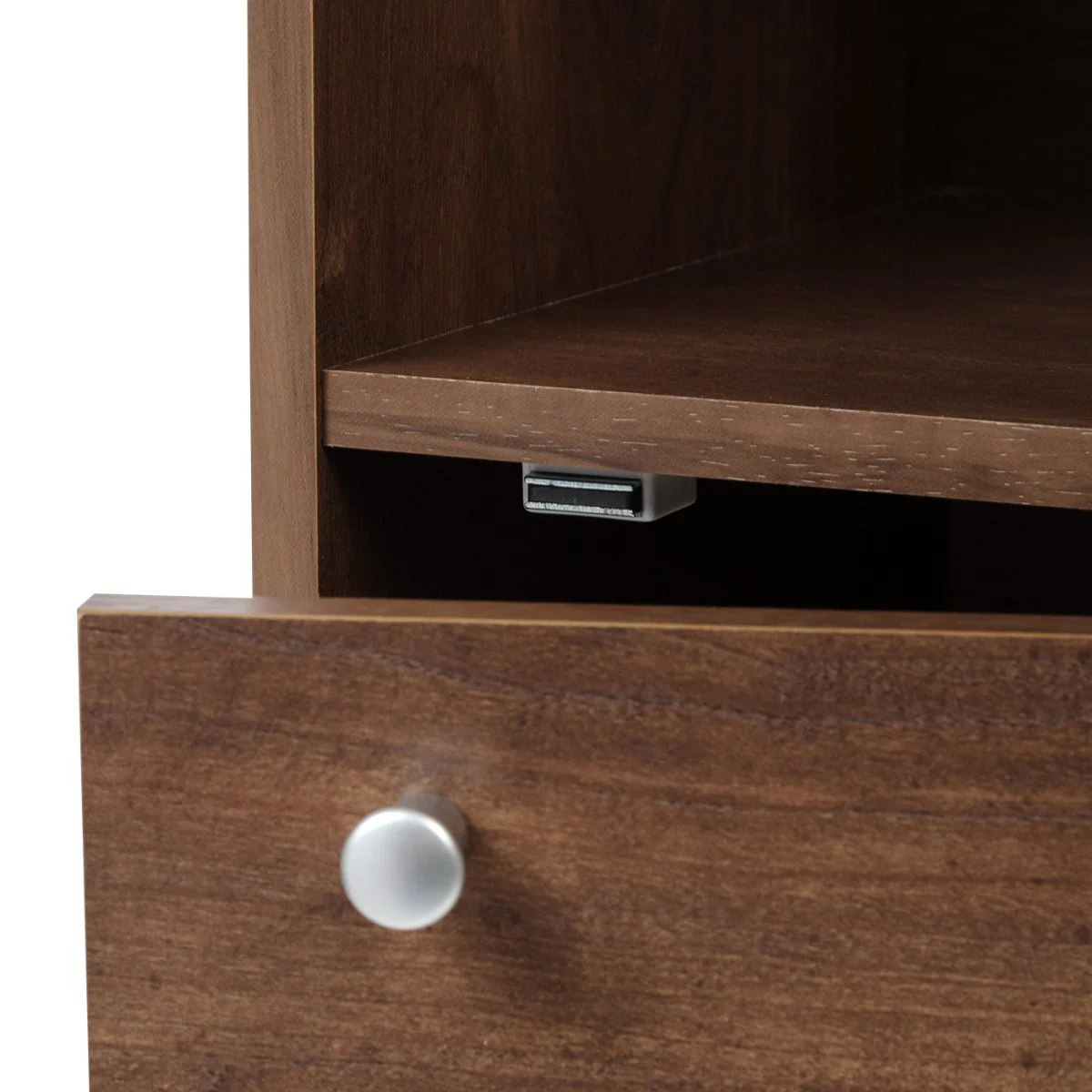 Wood Storage Shelf 5 Tiers with 5 Doors - Image 14