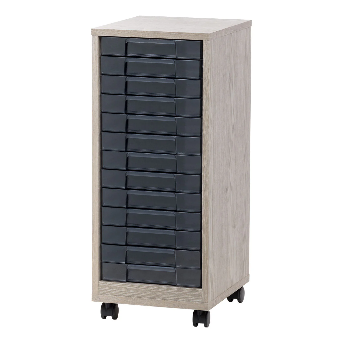 Wooden Floor Case  Desk Organizer, Multifunctional Storage, Office Supply Drawers Cart - Image 8