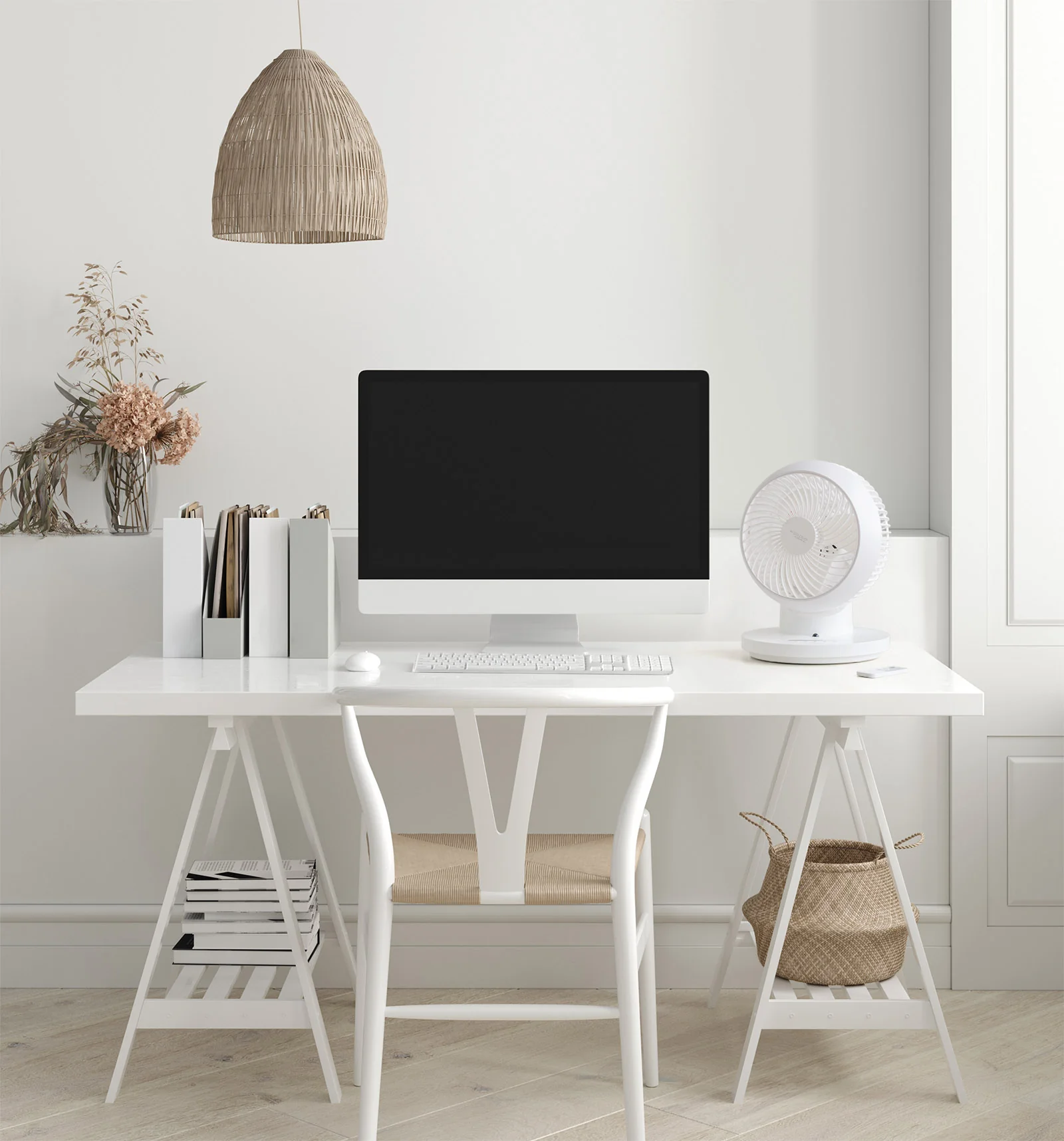 WOOZOO® 360 Fan - 360° Oscillation, Remote - Image 4