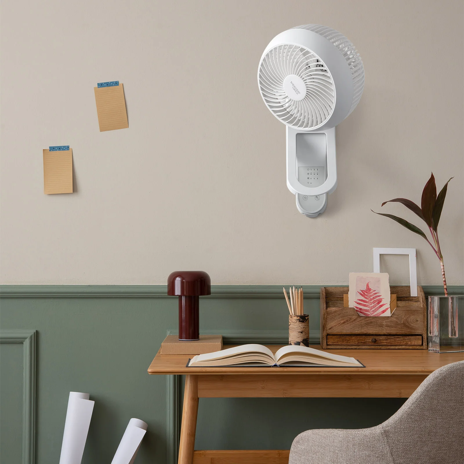 WOOZOO® 360 Fan - Wall-Mounted with Remote - Image 5