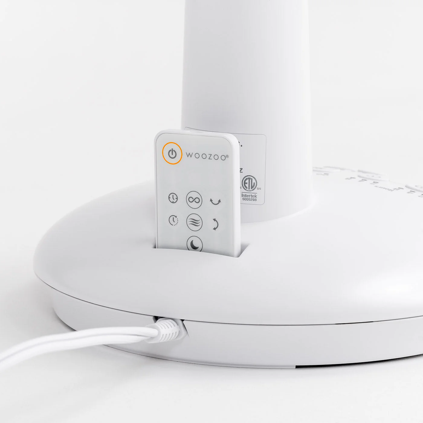 WOOZOO® 360 Standing Fan - 360° Oscillation, Quiet DC motor, Remote - Image 5