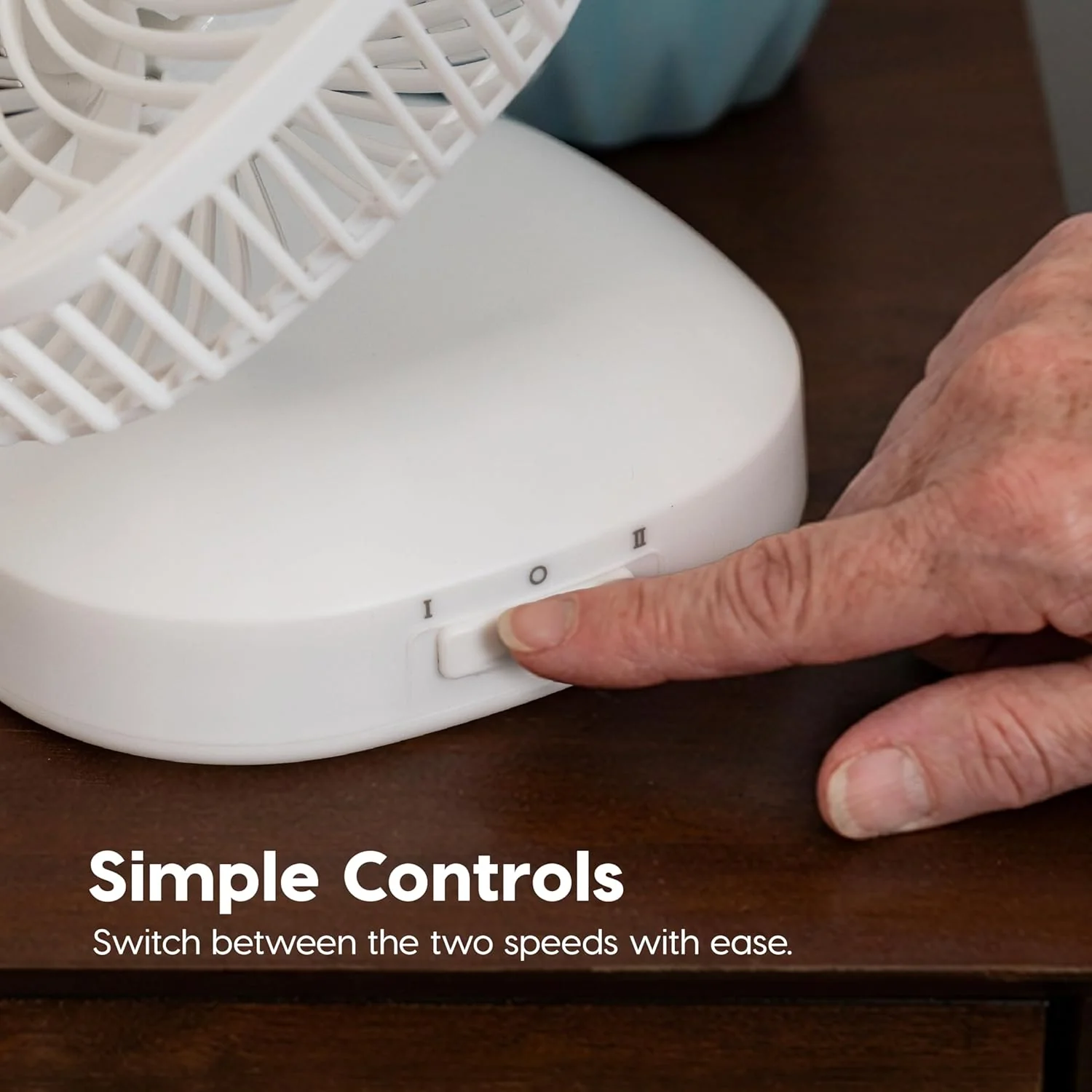 WOOZOO®  5" Battery Operated Small Fan - Image 6