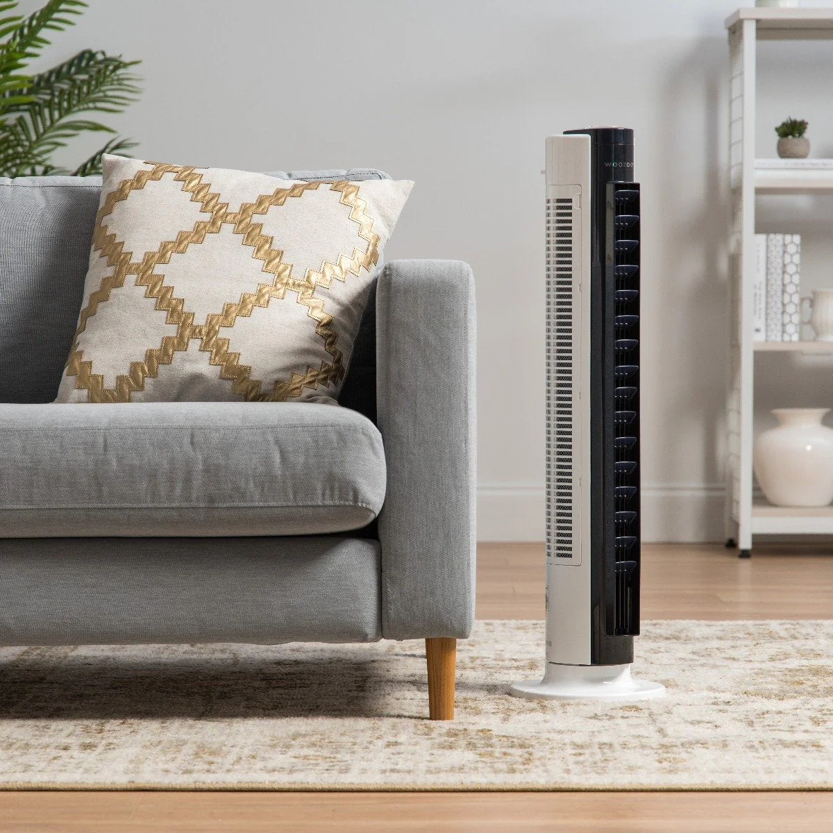 WOOZOO® C81T - Tower Fan with Remote and Adjustable Vents - Image 3