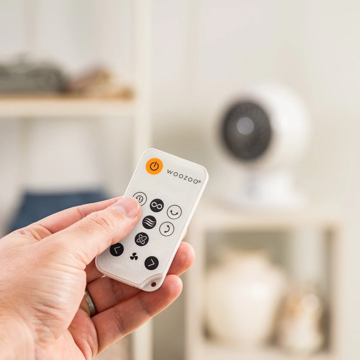 WOOZOO® Globe Fan Large - Multi Oscillation, Powerful & Quiet DC Motor, Remote - Image 5