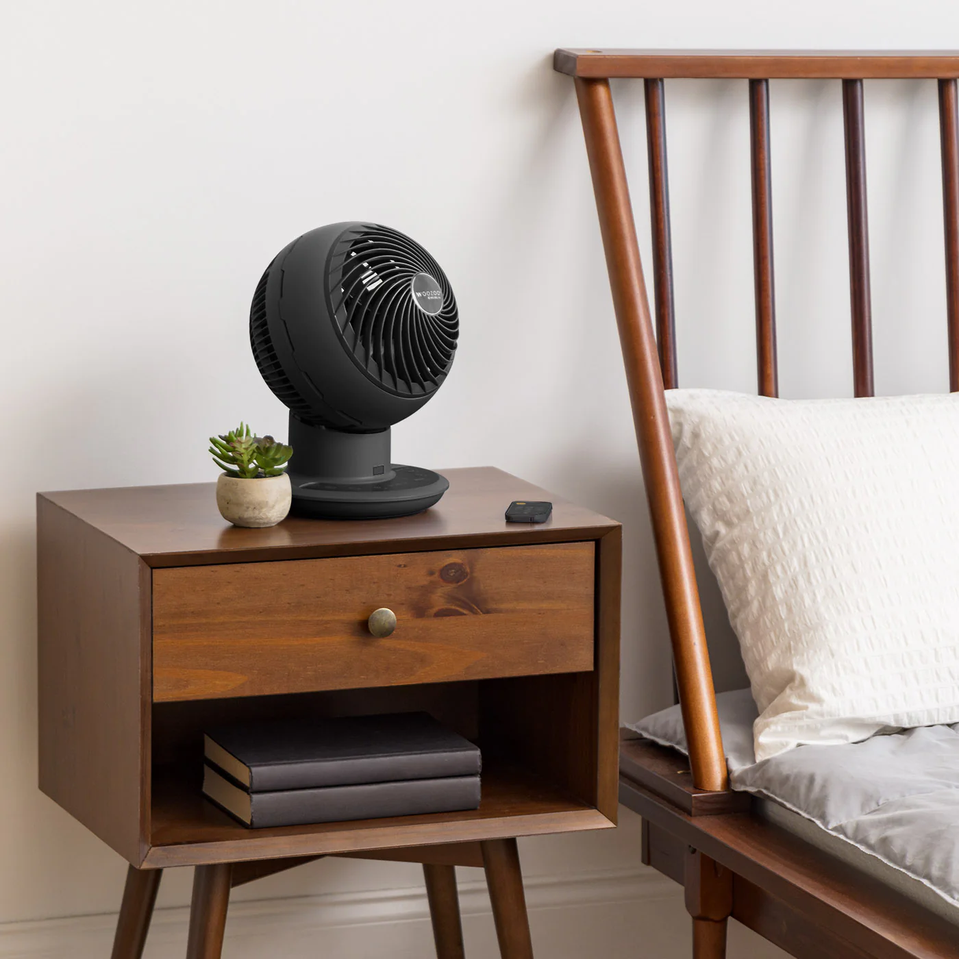 WOOZOO® Globe Fan Medium - Multi Oscillation, Powerful & Quiet DC Motor, Remote - Image 9
