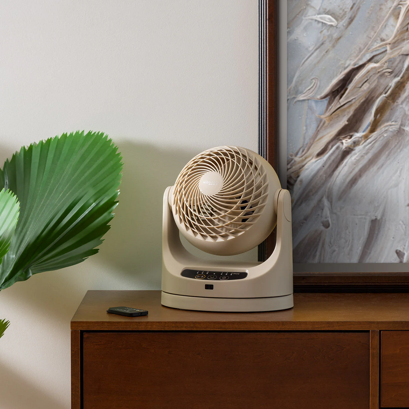 WOOZOO® HE15R Desk Fan – Quiet, Oscillating with Remote & Tilt - Image 14