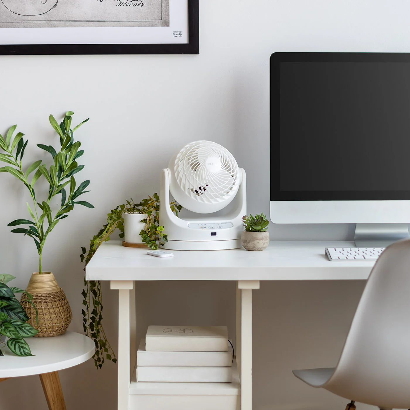 WOOZOO® HE15R Desk Fan – Quiet, Oscillating with Remote & Tilt - Image 19