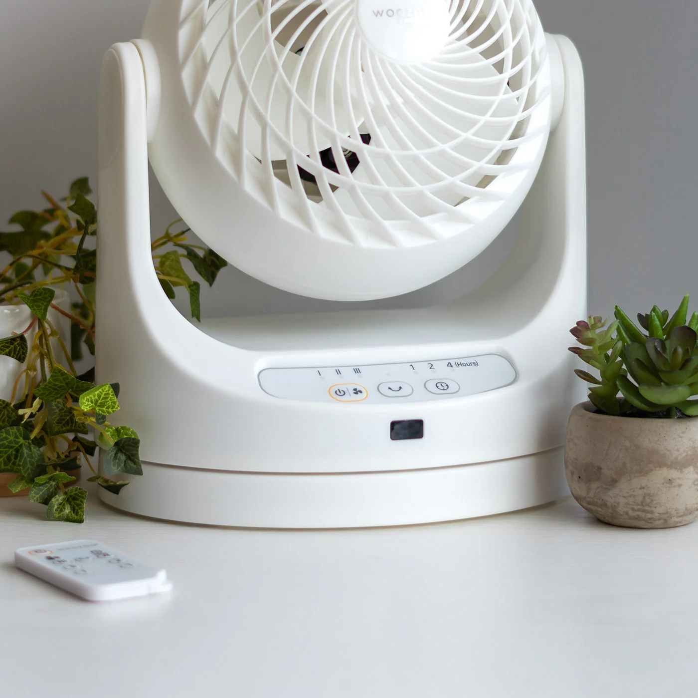 WOOZOO® HE15R Desk Fan – Quiet, Oscillating with Remote & Tilt - Image 20