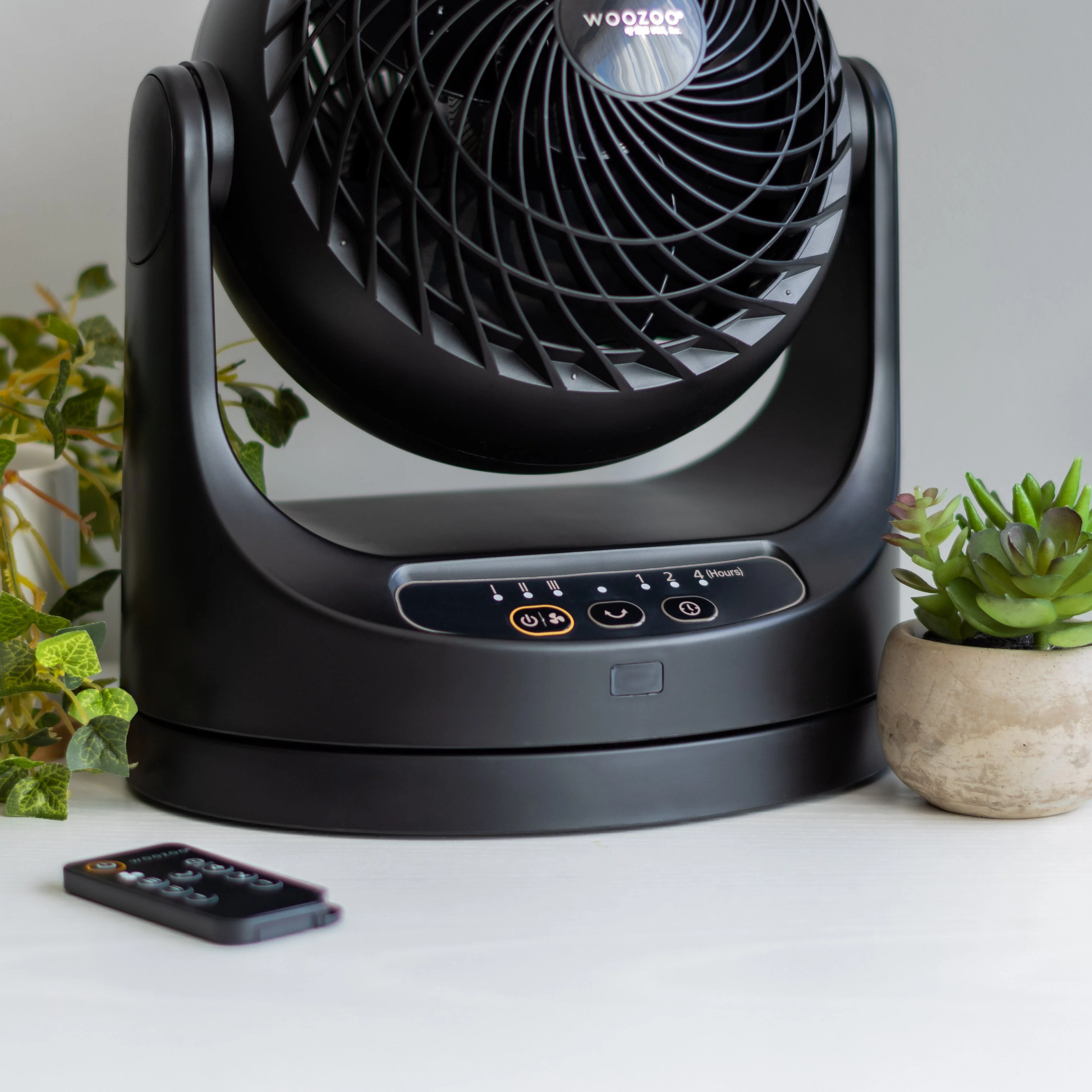 WOOZOO® HE15R Desk Fan – Quiet, Oscillating with Remote & Tilt - Image 5