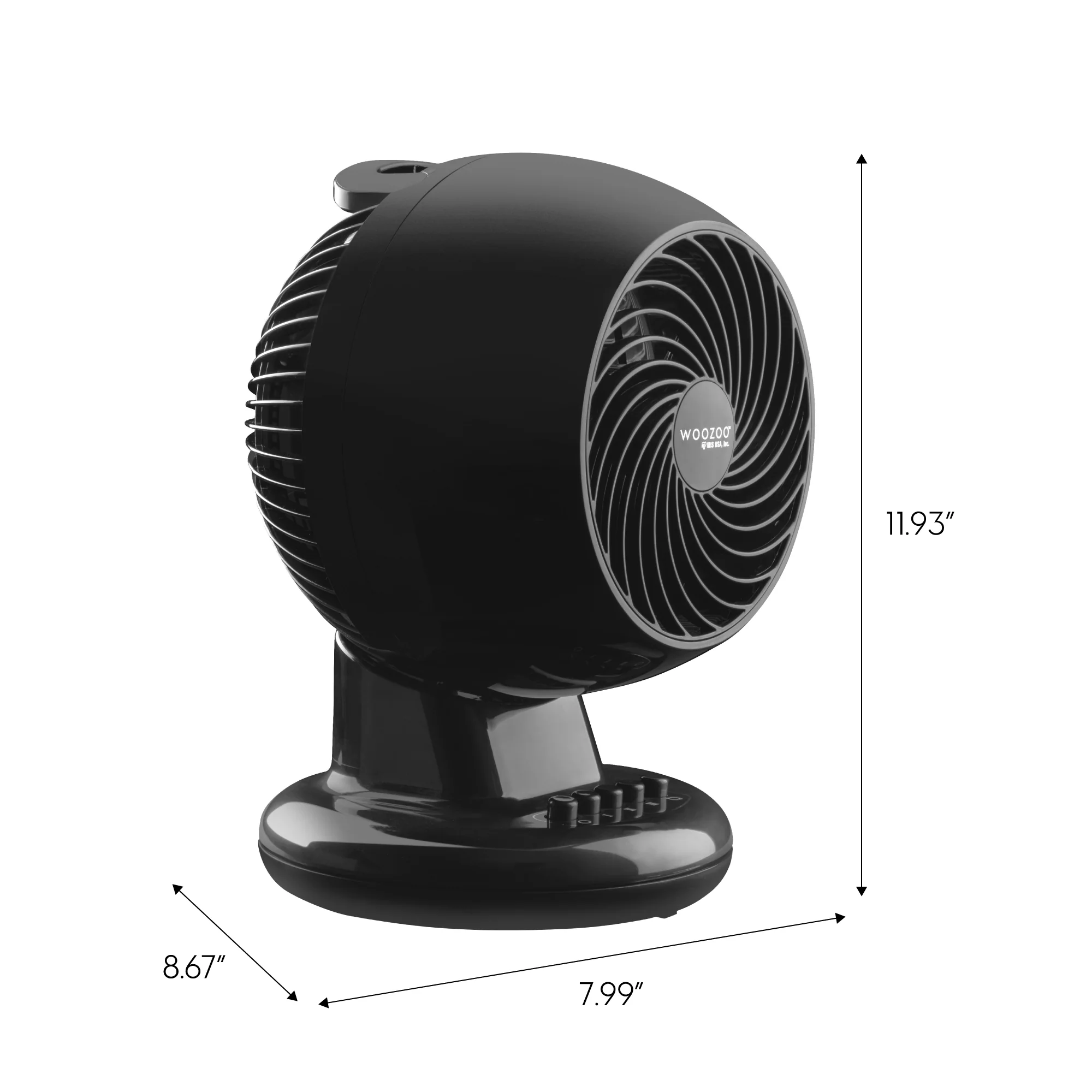 WOOZOO® M15U Compact Oscillating Circulating Fan - Image 5