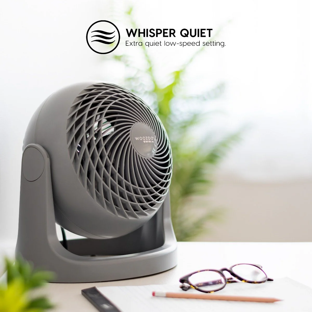 WOOZOO® Macaron Fan Large - Non-Oscillation, 360° Vertical Tilt - Image 24