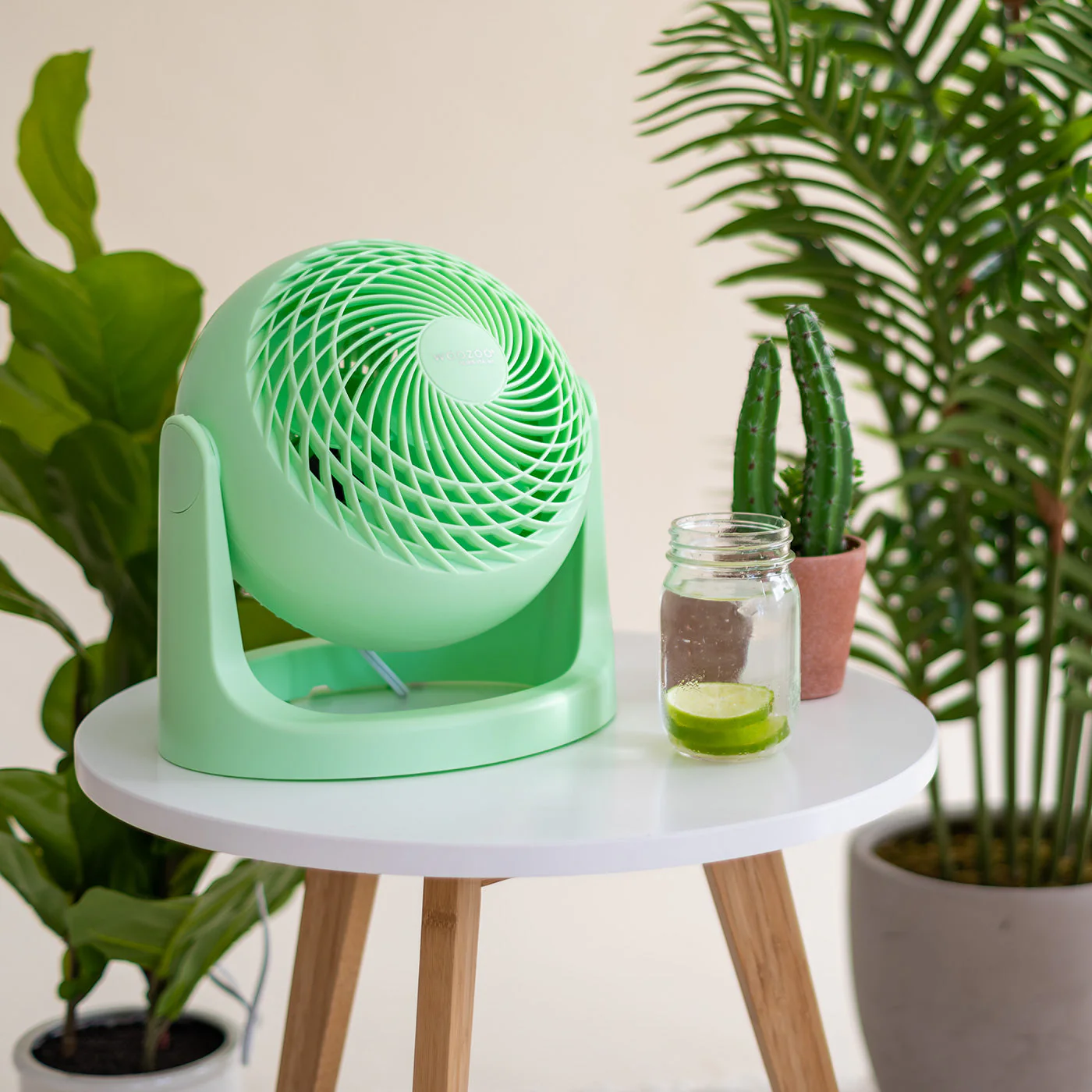WOOZOO® Macaron Fan Large - Non-Oscillation, 360° Vertical Tilt - Image 49