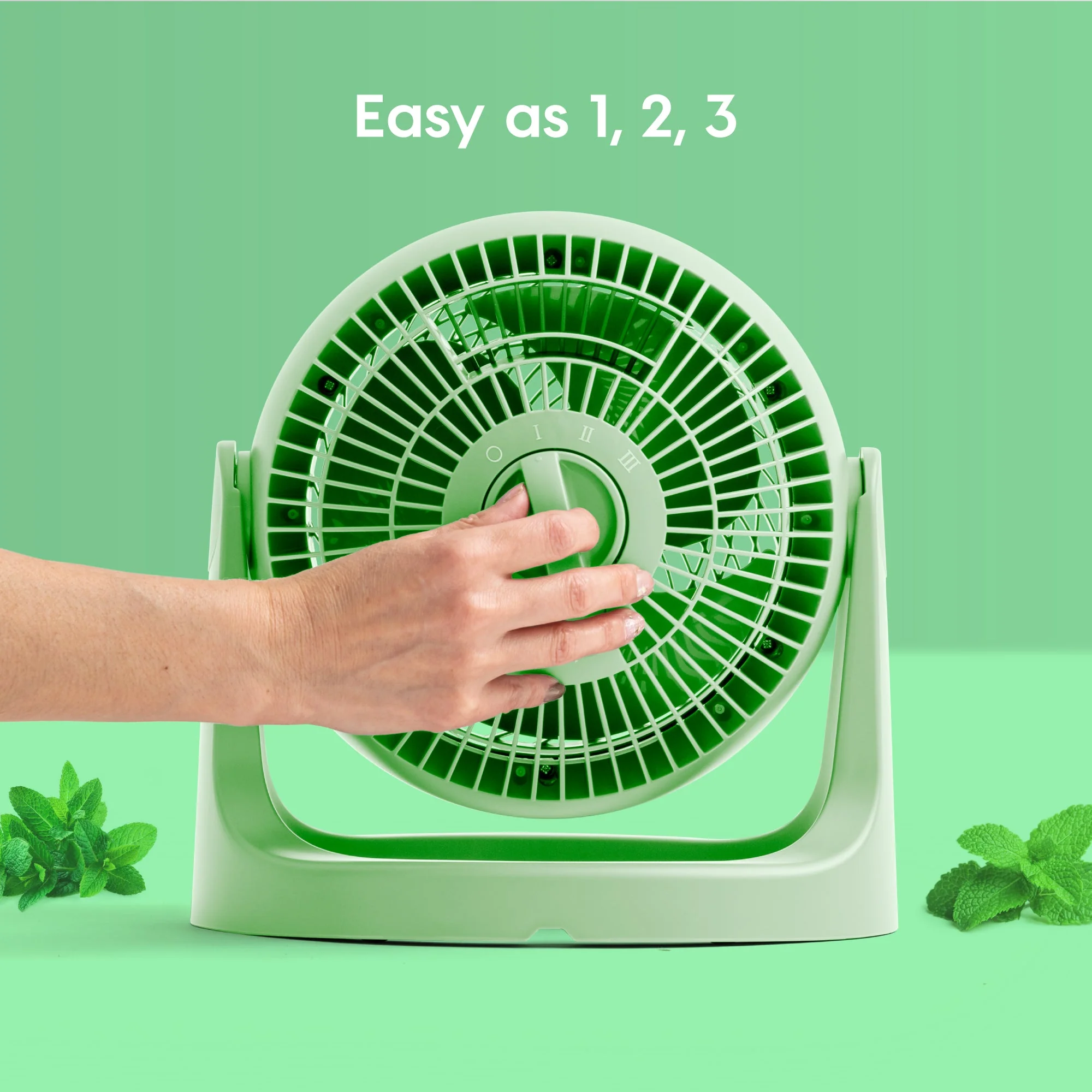 WOOZOO® Macaron Fan Large - Non-Oscillation, 360° Vertical Tilt - Image 51