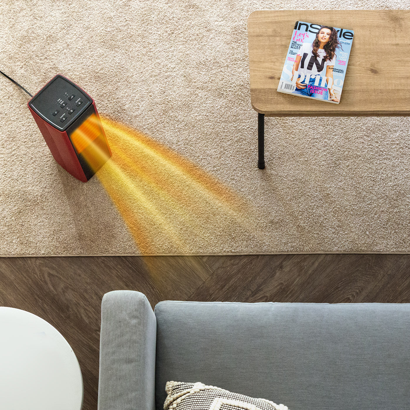 WOOZOO Space Heater – Slim with Motion Sensor & Safety Features - Image 5