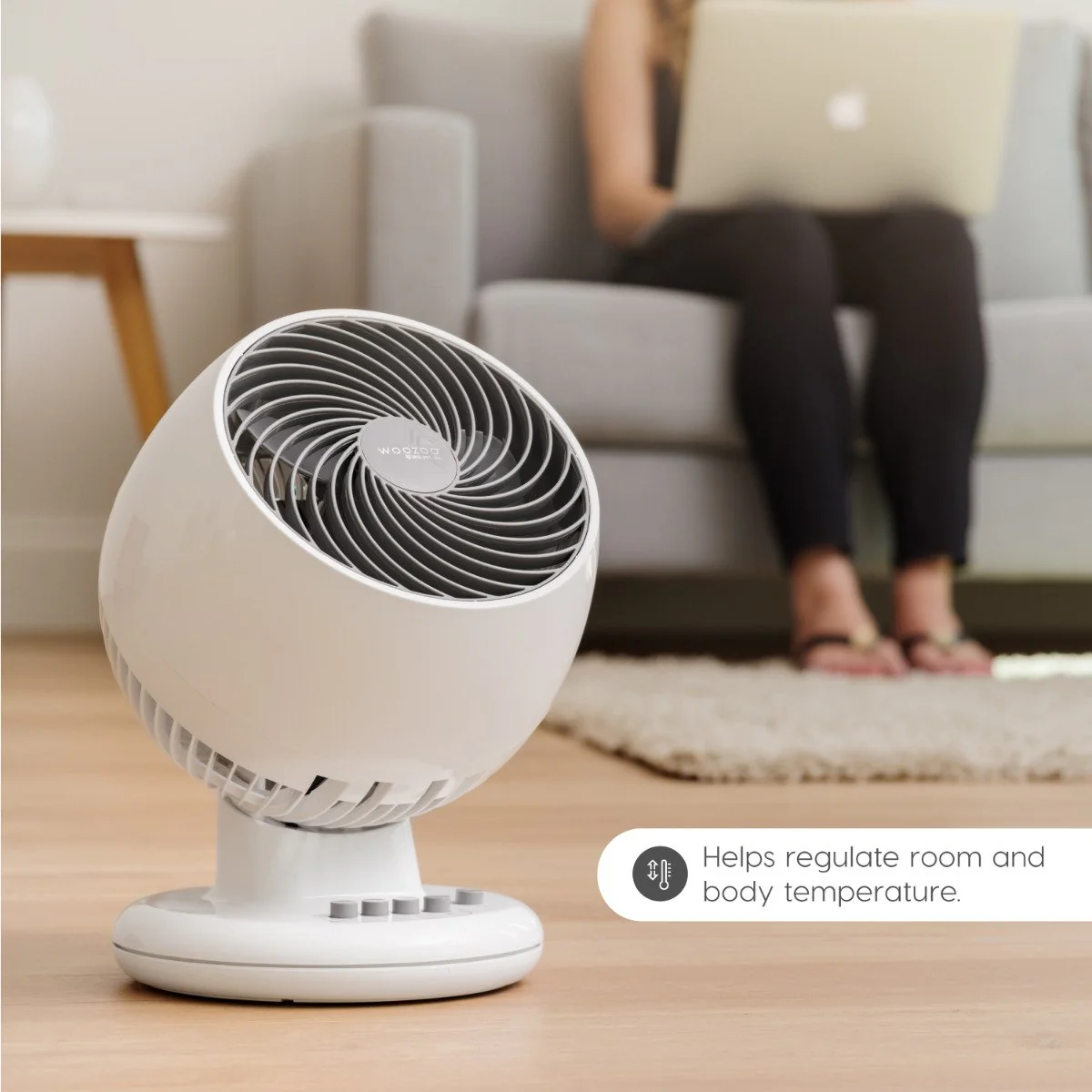 WOOZOO® Turbo Fan Large - Horizontal Oscillation, Vertical Tilt - Image 4