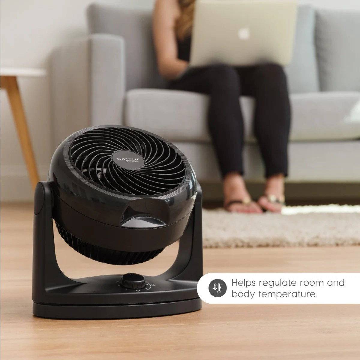 WOOZOO® Turbo Fan Large - Horizontal Oscillation, Vertical Tilt - Image 22
