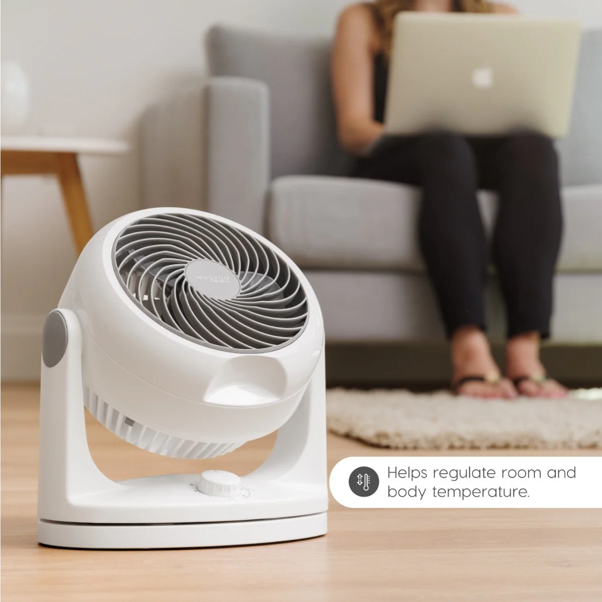 WOOZOO® Turbo Fan Large - Horizontal Oscillation, Vertical Tilt - Image 7