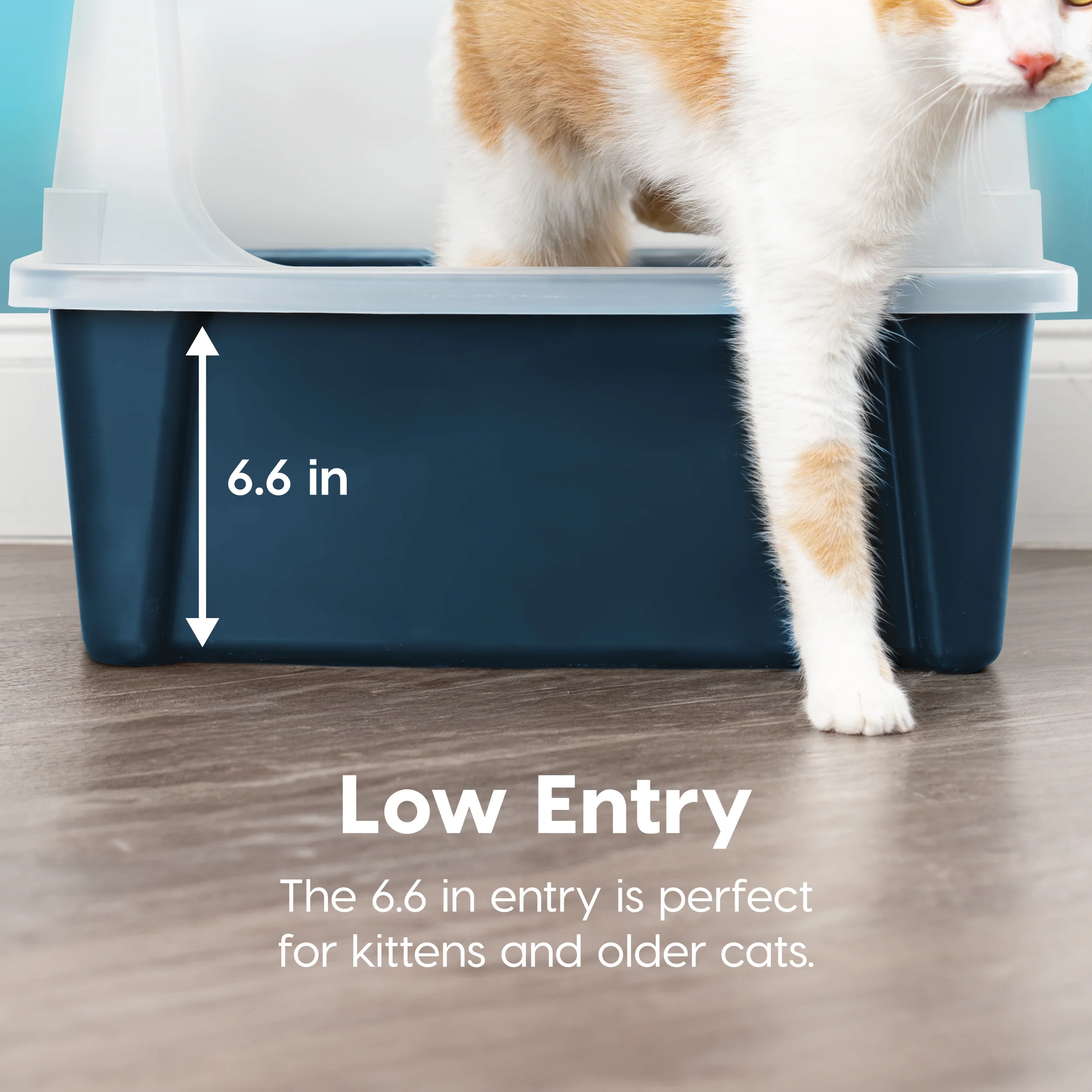 XXL Cat Litter Box with Litter Scoop - Image 6