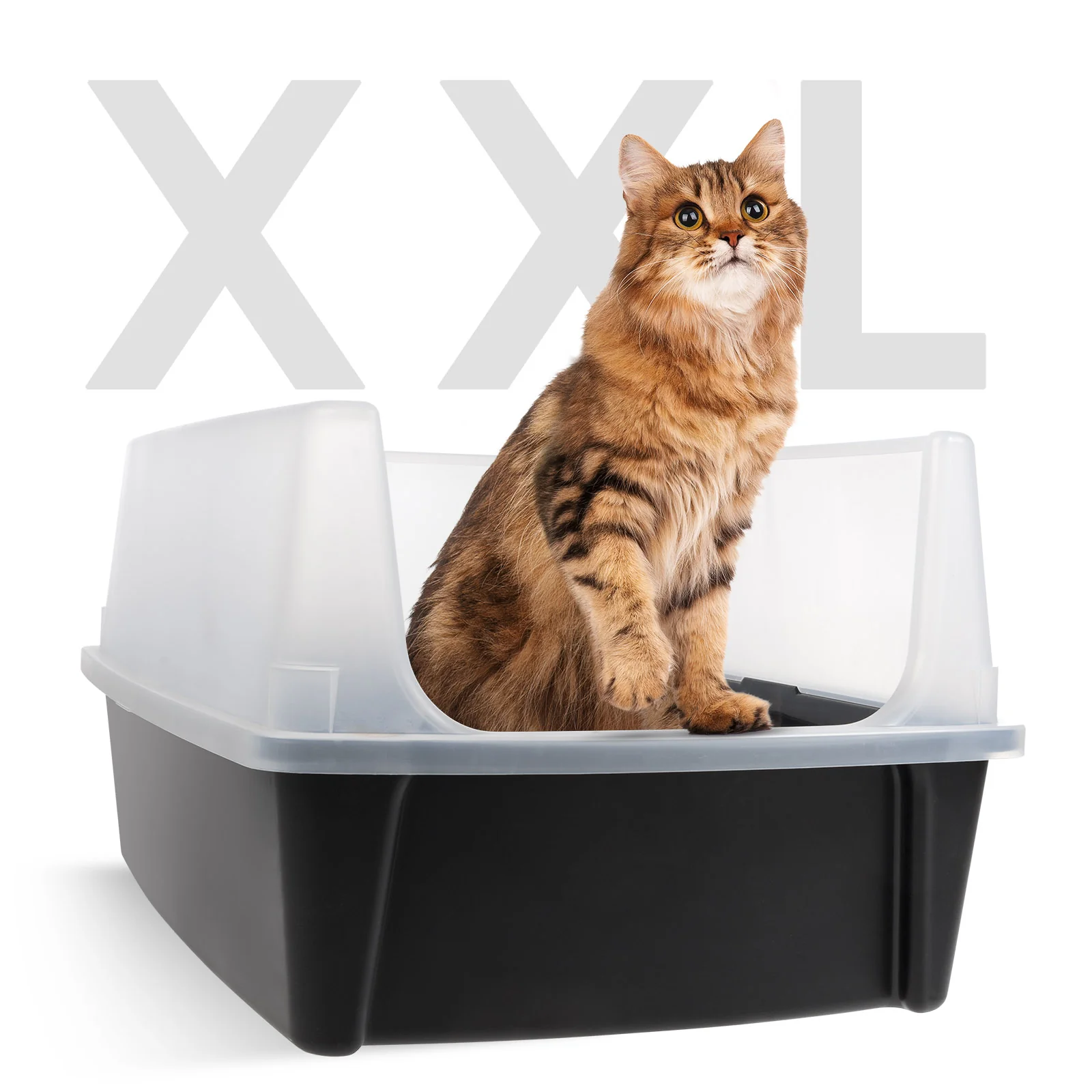 XXL Cat Litter Box with Litter Scoop - Image 7
